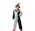 Disfraz de Payaso Gris para adulto