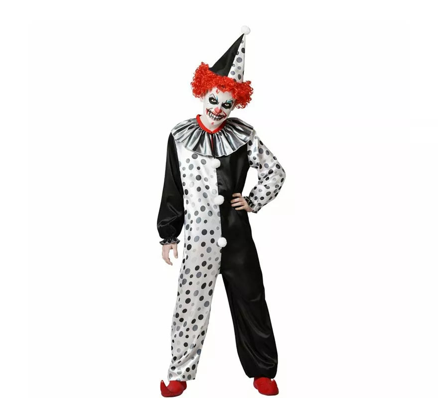 Translation missing: en.Disfraz de Payaso Gris para adulto