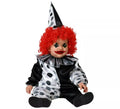 Disfraz de Payaso Gris para niños y bebé