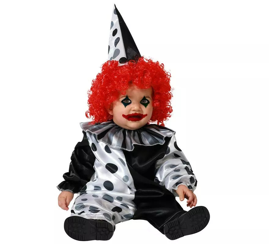 Translation missing: en.Disfraz de Payaso Gris para niños y bebé