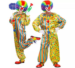Adult Polka Dot Clown Costume