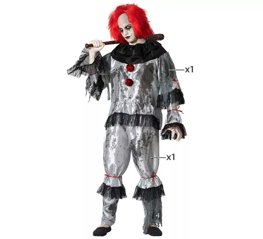 Disfraz payaso IT - Pennywise para hombre