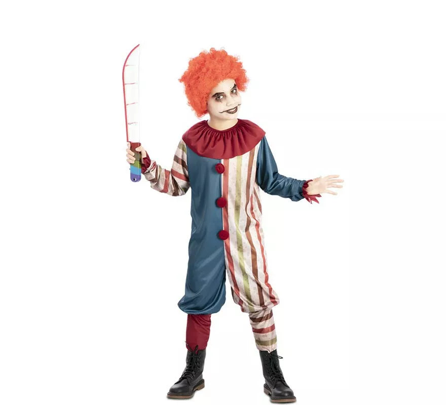 Translation missing: en.Disfraz de Payaso Macabro Vintage para niño