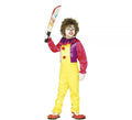 Disfraz de Payaso Maléfico Amarillo para niño