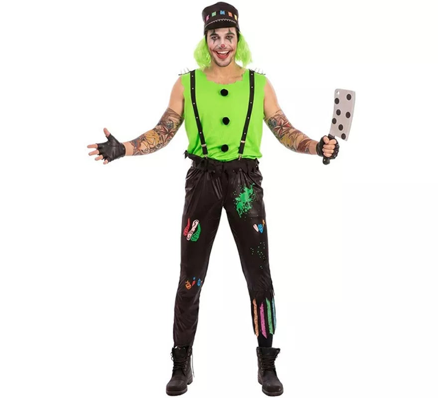 Translation missing: en.Disfraz de Payaso Motero para hombre