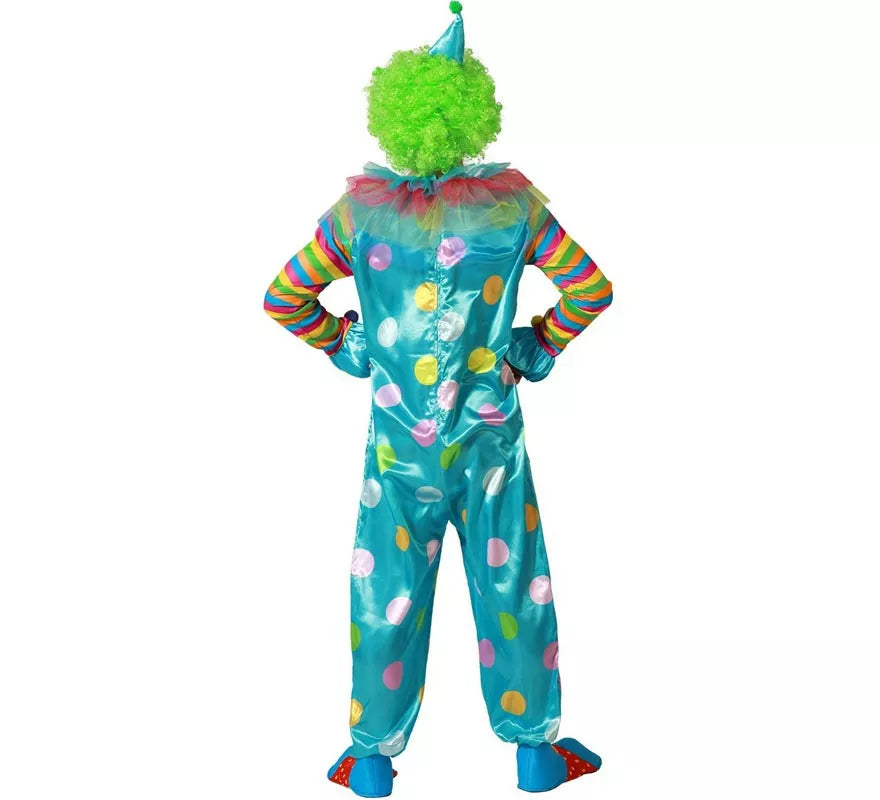 Disfraz de Payaso multicolor para hombre