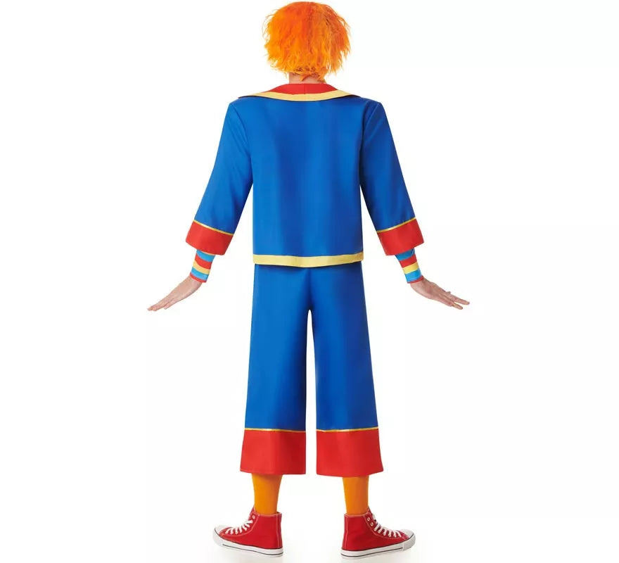 Disfraz de Payaso Multicolor para hombre