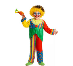 Multicolor Clown Costume for children