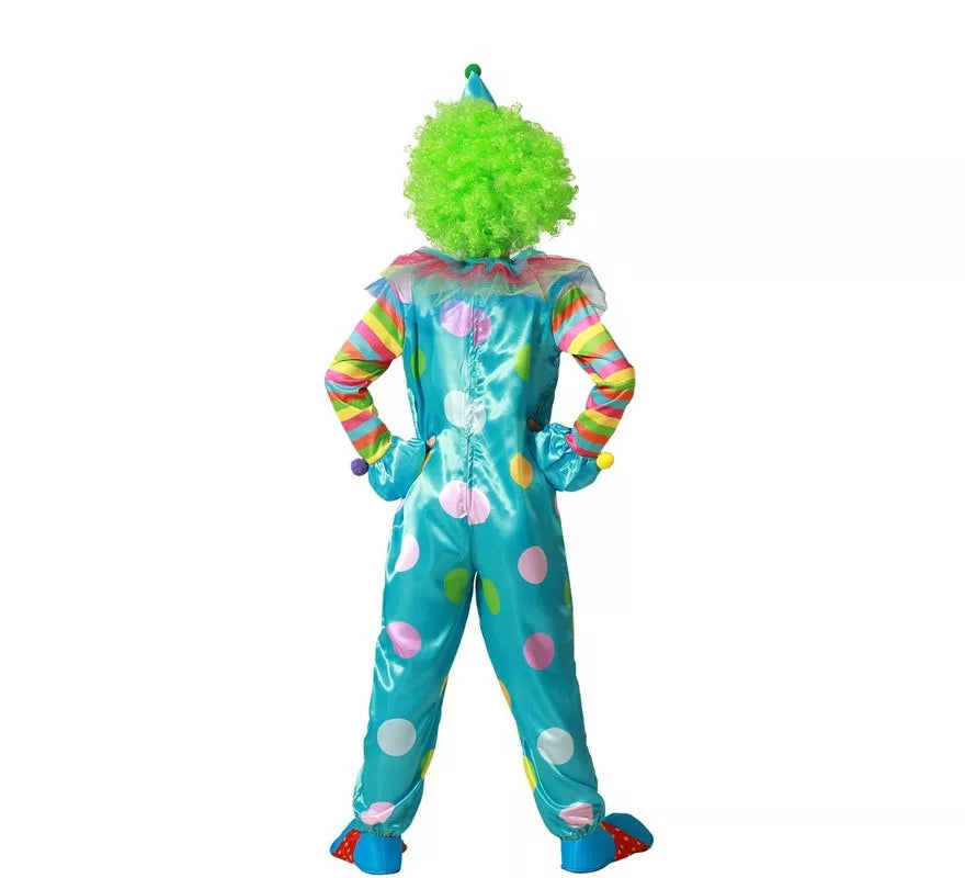 Disfraz de Payaso multicolor para niño