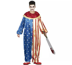 Evil Patriot Clown Costume for Teen