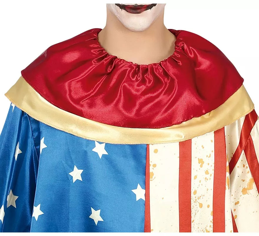 Translation missing: en.Disfraz de Payaso Patriota Malvado para adolescente