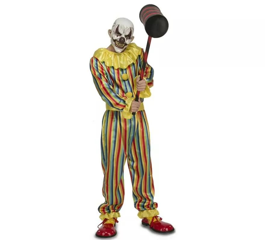 Translation missing: en.Disfraz de Payaso Prank con máscara para hombre