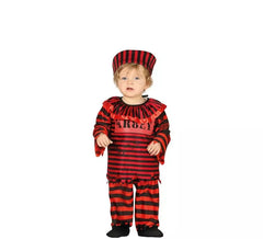 Prisoner Clown Costume for baby