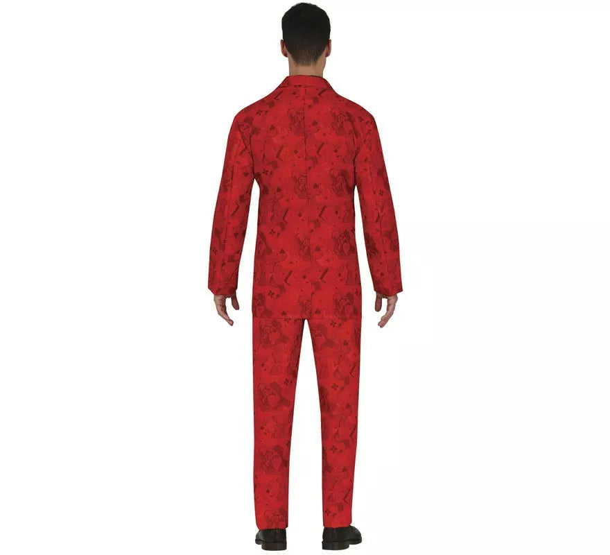 Disfraz de Payaso Risueño Elegante para hombre