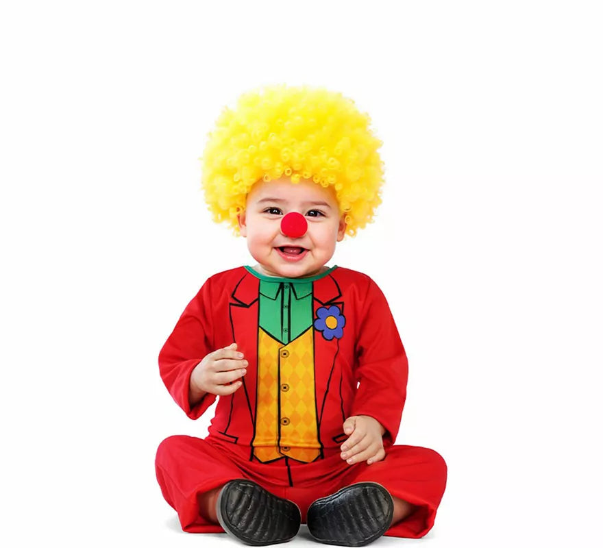 Disfraz de Payaso Risueño para bebé