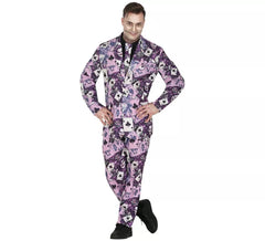 Fato de palhaço risonho masculino