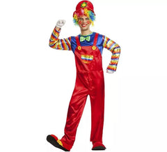 Red Clown Costume for Men