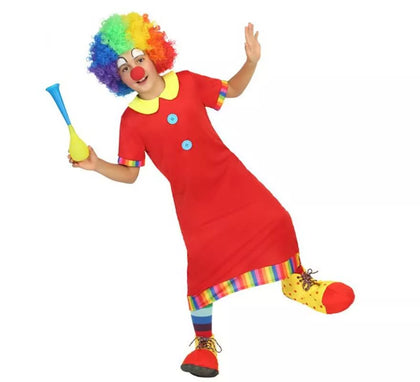Disfraz de Payaso rojo para niño