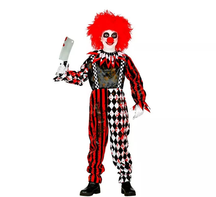Disfraz de Payaso Sangriento para niño