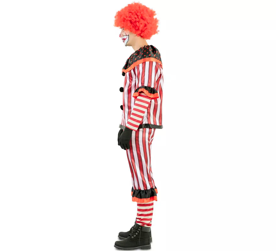 Translation missing: en.Disfraz de Payaso Sangriento Rojo para hombre