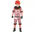 Disfraz de Payaso Sangriento Rojo para hombre