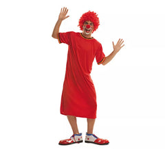 Red Television Clown Costume for men