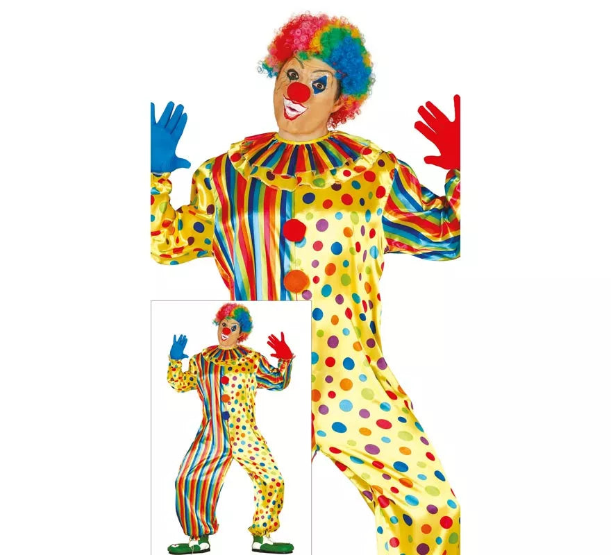Disfraz de Payaso Topos para hombre