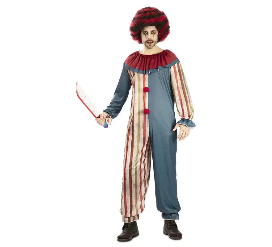 Translation missing: en.Disfraz de Payaso Macabro Vintage para hombre