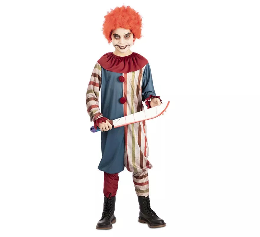 Translation missing: pt-PT.Disfraz de Payaso Macabro Vintage para niño