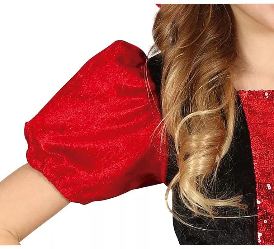 Disfraz de Pequeña Diablilla con vestido para niña