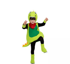 Little Green Dinosaur Costume for Baby and Kids