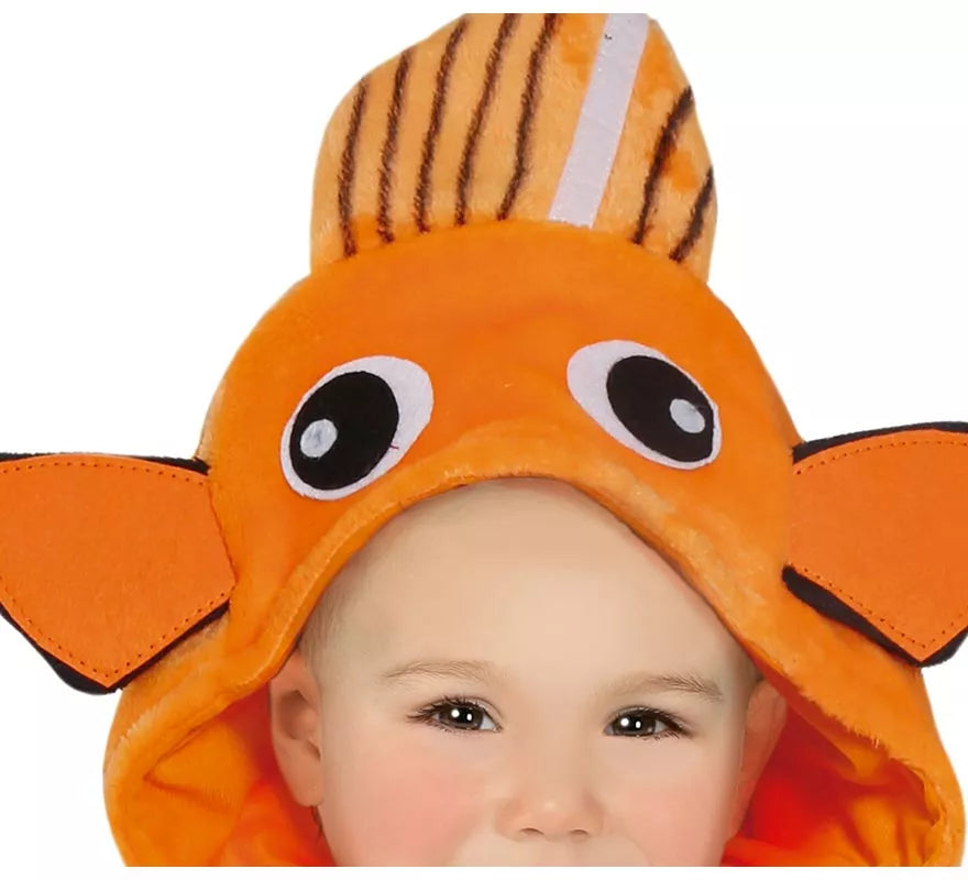 Disfraz de Pequeño Pez Naranja para bebé