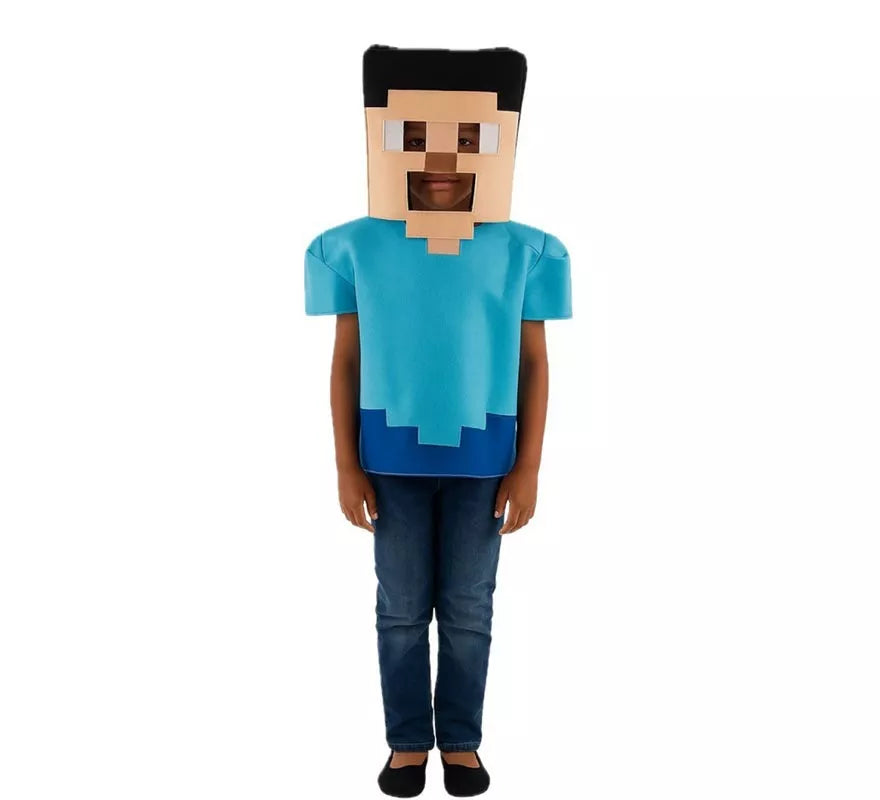 Translation missing: en.Disfraz de Personaje Pixelado de Videojuego para niños