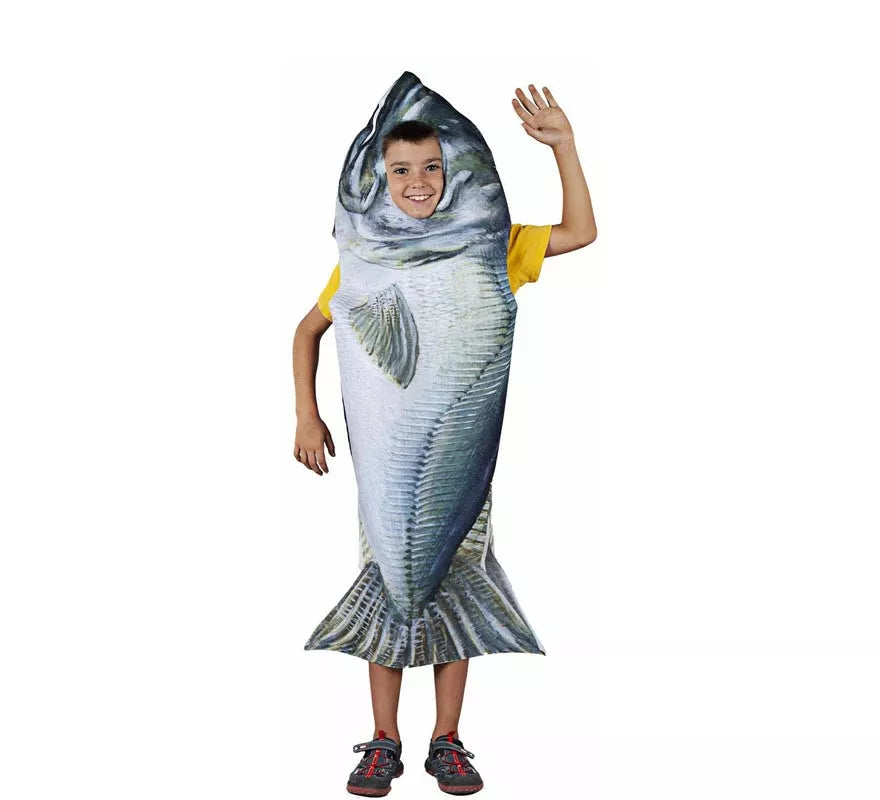 Disfraz de Pescado Merluzo para niños
