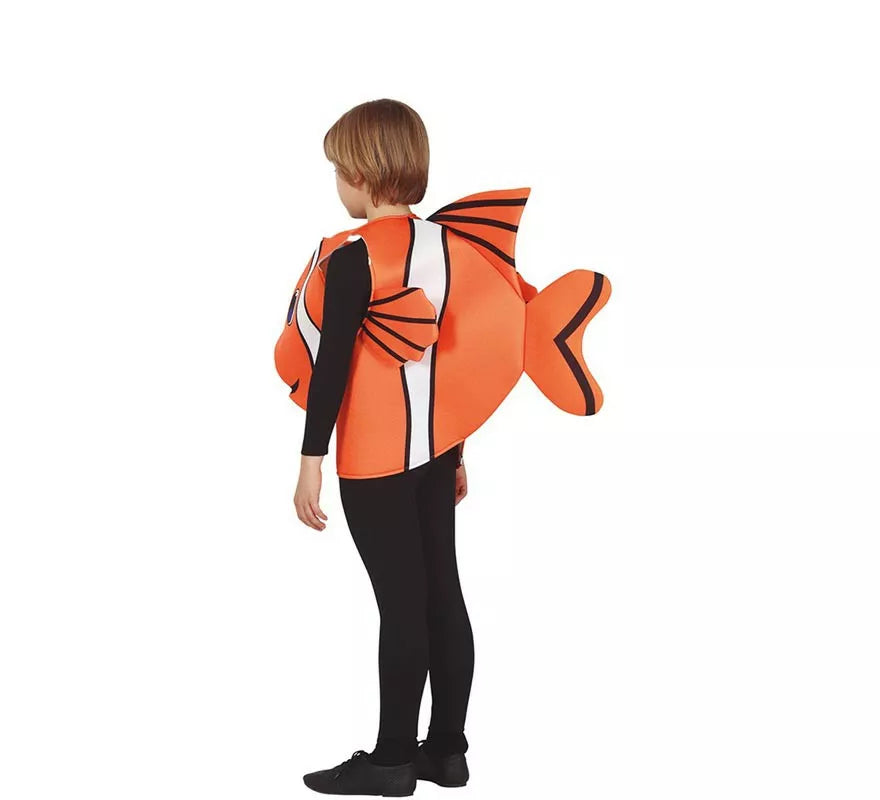 Disfraz de Pez Naranja para niños