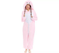 Disfraz de Pijama Conejo Amor para adulto