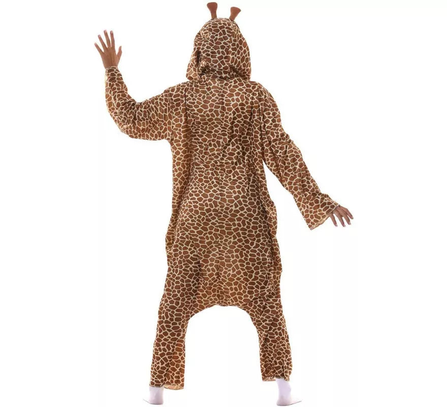 Disfraz de Pijama de Jirafa para adultos