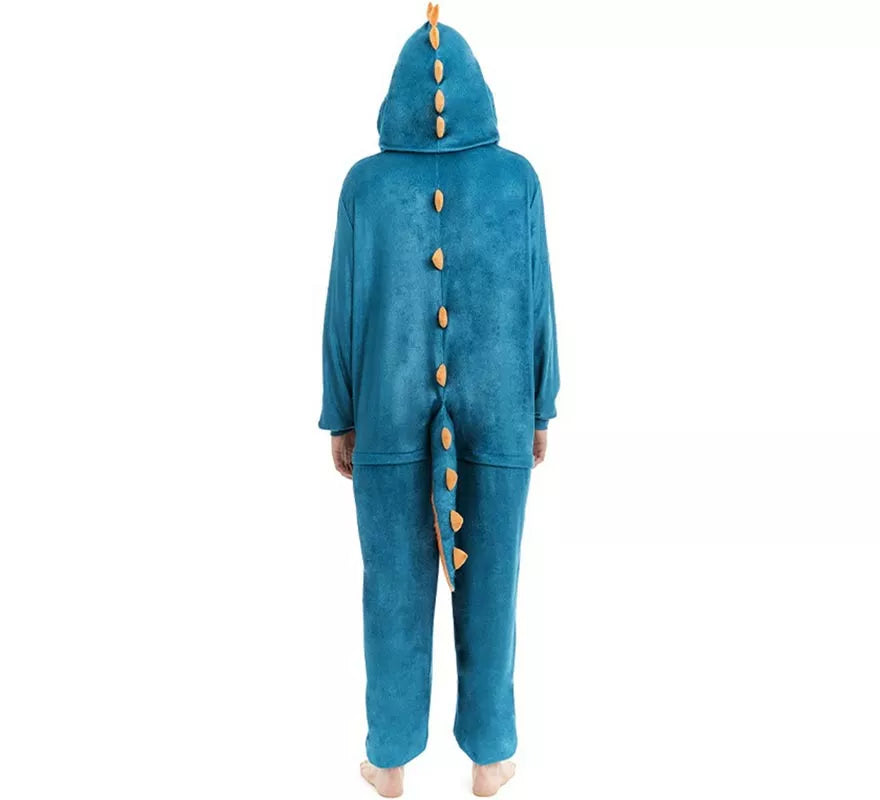 Translation missing: en.Disfraz de Pijama Dinosaurio Estegosaurio para adulto