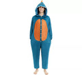 Disfraz de Pijama Dinosaurio Estegosaurio para adulto