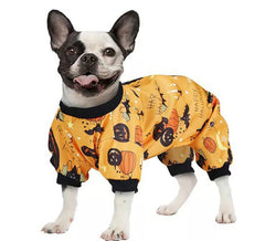 Happy Pumpkin Pajama Costume for Dogs
