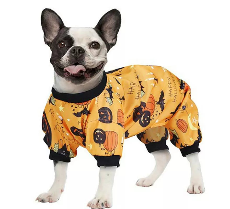 Translation missing: en.Disfraz de Pijama Happy Calabaza para perro