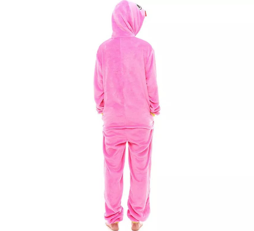 Translation missing: en.Disfraz de Pijama Monstruo rosa para adultos