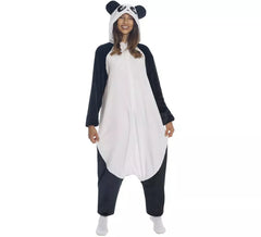 Panda Bear Pajama Costume for adults