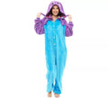 Disfraz de Pijama Pepa Pulpa azul para adultos