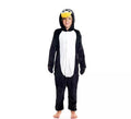 Disfraz de Pijama Pingüino con capucha y pico para niño