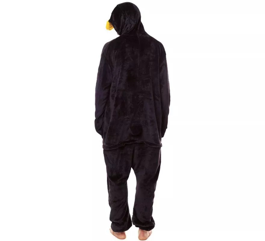 Translation missing: en.Disfraz de Pijama Pingüino pico amarillo para adultos