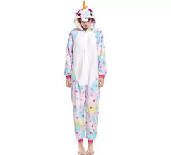 Star Unicorn Pajama Costume for Adults