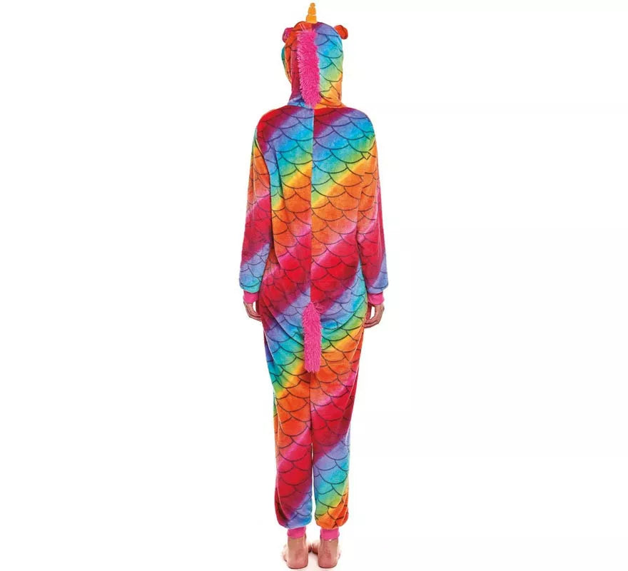Disfraz de Pijama Unicornio Sirena para adultos