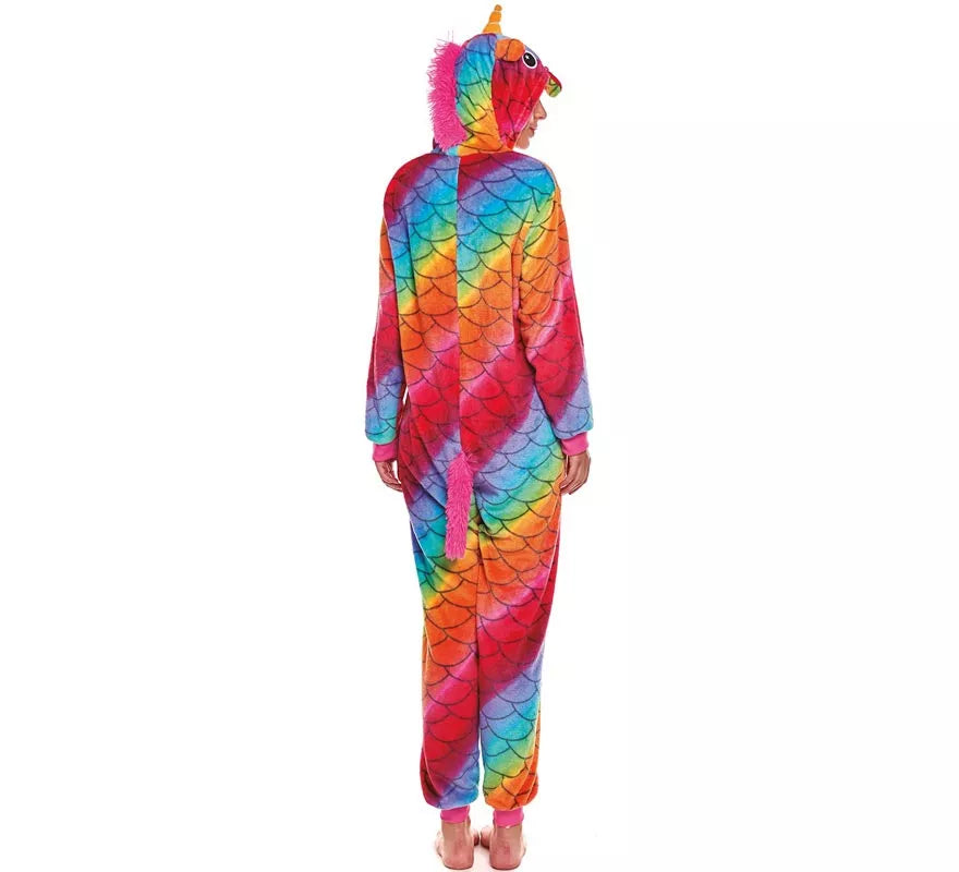 Disfraz de Pijama Unicornio Sirena para adultos