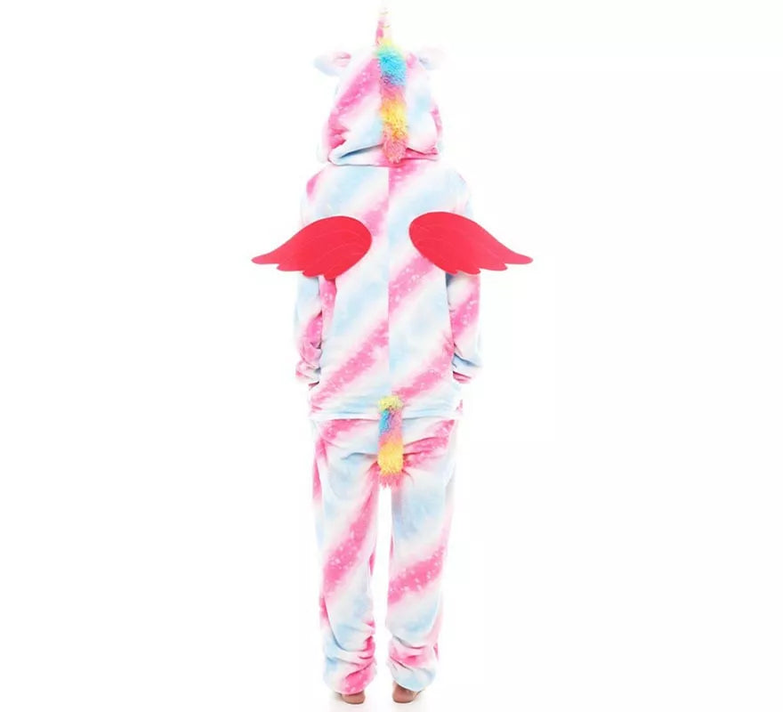 Disfraz de Pijama Uri Unicornio con alas para adultos